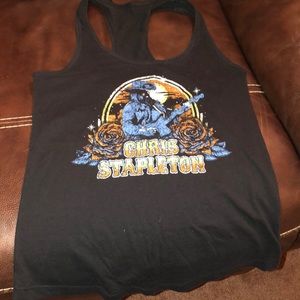 Chris Stapleton racer tank size small